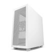 NZXT H7 Flow ATX Mid Tower SGCC Steel Tempered Glass Side Panel Case with 4 Fans - White - Image 6