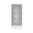 NZXT H7 Flow RGB (2024) ATX Mid Tower Left Side Tempered Glass Case with 3 RGB Fans - White - Image 5