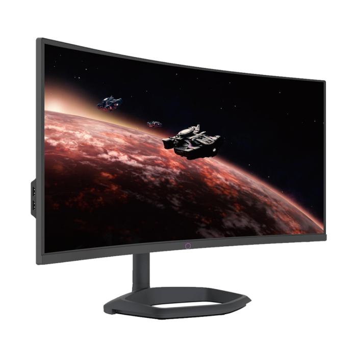 Cooler Master 34 Inch 165Hz UWQHD VA HDMI 2.0 0.5ms Curved Gaming Monitor - Black - Image 3