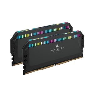 Corsair Dominator Platinum RGB 64GB (2x32GB) DDR5 5200MHz C40 Memory Kit - Black
