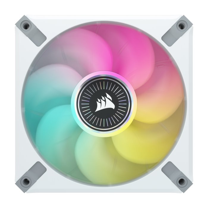 Corsair ML120 RGB ELITE Premium Magnetic Levitation RGB Single Fan With AirGuide Technology - White - Image 3