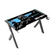 Gameon Call Of Duty Hawksbill Series RGB Flowing Light Gaming Desk Material Carbon Fiber With MousePad Headphone Hook & Cup Holder - Black/B - Image 4