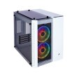 Corsair 280X Crystal Series RGB Tempered Glass Micro ATX Case - White - Image 4
