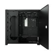 Corsair iCUE 5000X RGB Mid-Tower 4-Sides Tempered Glass Panel with 3 RGB Elite Fans - Black - Image 7