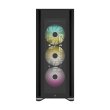 Corsair iCUE 7000X RGB Tempered Glass With 3 RGB & 1 Rear Fans Full-Tower ATX PC Case -Black - Image 5