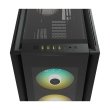 Corsair iCUE 7000X RGB Tempered Glass With 3 RGB & 1 Rear Fans Full-Tower ATX PC Case -Black - Image 9