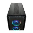 Corsair Obsidian Series 500D RGB SE Mid Tower Case Premium Tempered Glass and Aluminum LL120 Fans -Black - Image 14