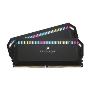 Corsair Dominator Platinum RGB 64GB (2x32GB) DDR5 6000MHz C30 Memory Kit - Black