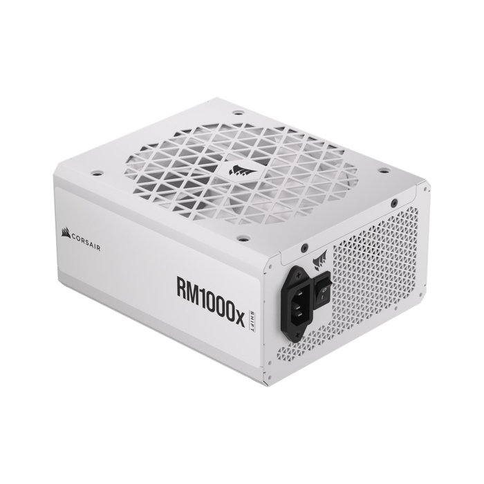 Corsair RMx Shift Series RM1000x 80PLUS GOLD Fully Modular 1000W ATX 3.0 PCIe 5.0 Power Supply - White - Image 3