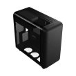 HYTE X50 Micro-Mesh Mid-Tower Modern Performance Gaming Case - Pitch Black - Image 5