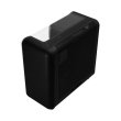 HYTE X50 Micro-Mesh Mid-Tower Modern Performance Gaming Case - Pitch Black - Image 7