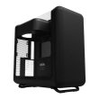 HYTE X50 Micro-Mesh Mid-Tower Modern Performance Gaming Case - Pitch Black - Image 4