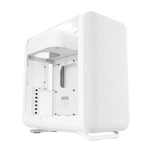 HYTE X50 Micro-Mesh Mid-Tower Modern Performance Gaming Case - Snow White