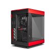 Hyte Y60 Mid Tower Two Panel Front & Left Side Tempered Glass Case with 3 Fans - Black/Red - Image 6