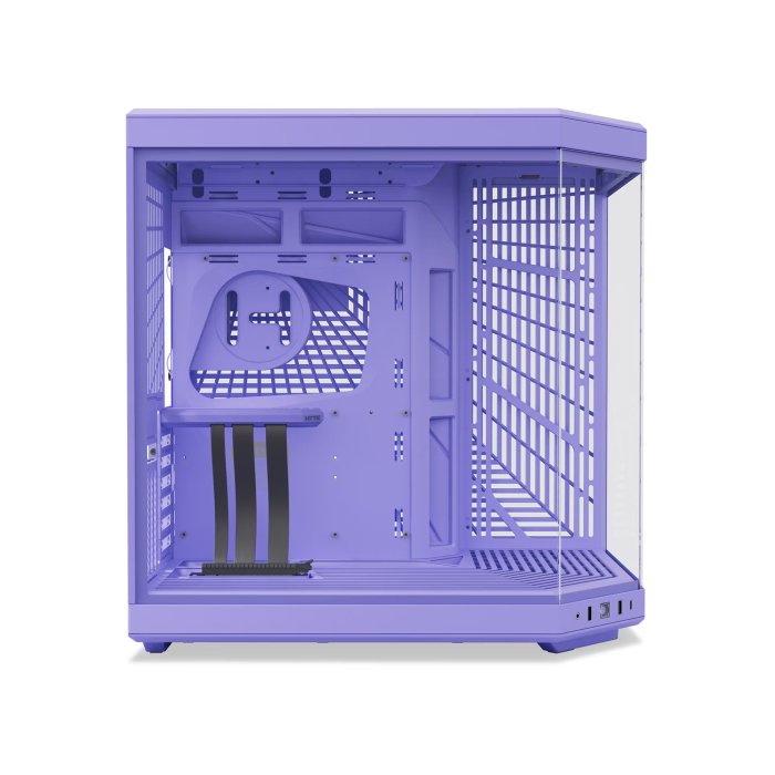HYTE Y70 Mid Tower Two Panel Front & Left Side Tempered Glass Case without Fan - Taro Milk - Image 3
