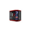 HYTE Y70 TOUCH INFINITE - 14.5 Inch Touchscreen Mid Tower Two Panel Front & Left Side Tempered Glass Case without Fan - Black/Red - Image 5