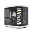 HYTE Y70 TOUCH INFINITE - 14.5 Inch Touchscreen Mid Tower Two Panel Front & Left Side Tempered Glass Case without Fan - Black/White - Image 4
