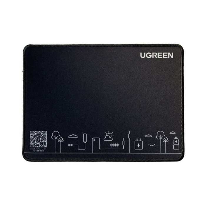 UGreen Non-Slip Rubber Mouse Pad (Small) – Black