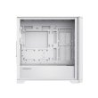 GameMax Destroyer TGW Micro ATX Tower Tempered Glass Side Panel Case with 4 ARGB Fans - White - Image 9