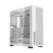 DarkFlash DF2100 ATX Mid Tower Tempered Glass Side Panel Case With 4 ARGB Fans - White - Image 10
