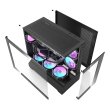 DarkFlash DS900 Air ATX Mid Tower Front Side & Left Side Tempered Glass Panel Case With 3 Fan RGB With RGB Controller - Black - Image 7