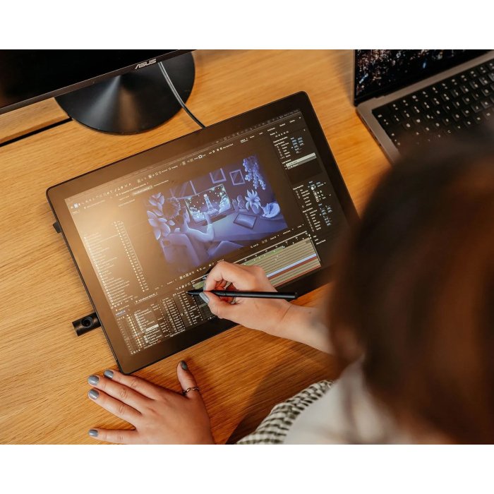 WaCom Cintiq Touch Screen Graphics tablet with 2.5K 16 99% DCI-P3, 100% sRGB With Pro Pen 3 - Image 2