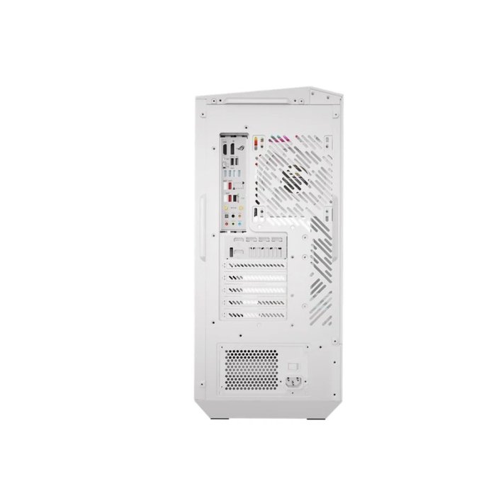 DarkFlash DY460 ATX Mid Tower Gaming Case With 4 ARGB Fans Included - White - Image 2