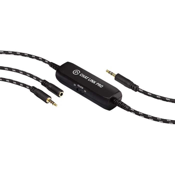 Elgato Chat Link Pro Adapter, For PS5 / PS4 & Nintendo Switch Audio Female Male Connector