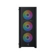 Xigmatek Gaming X II ATX Left Side Tempered Glass Panel Case with 4 ARGB Fans - Black - Image 6
