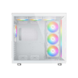 Xigmatek Aqua Ulta Air Midtower ATX Front Side & Left Side Tempered Glass Panel Case with 7 ARGB Fans - White - Image 6