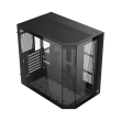 Xigmatek Cubi II Mid Tower ATX Front Side & Left Side Tempered Glass Panel Case with 7 ARGB Fans - Black - Image 13