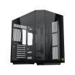 Xigmatek Cubi II Mid Tower ATX Front Side & Left Side Tempered Glass Panel Case with 7 ARGB Fans - Black - Image 12