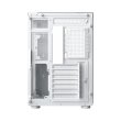 Xigmatek Aqua Compact Arctic ATX Three Panel Front Top & Left Side Tempered Glass Case With 4 ARGB Fans - White - Image 11