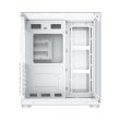 Xigmatek Aqua Compact Arctic ATX Three Panel Front Top & Left Side Tempered Glass Case With 4 ARGB Fans - White - Image 8
