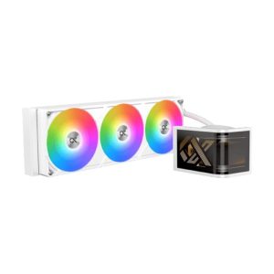 Xigmatek Alpha Connect Ultra 360 Arctic ARGB AIO CPU Liquid Cooler - White