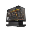 DarkFlash FLOATRON F1 Micro ATX Gaming Case (Fans Not Included) - Black - Image 4