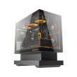 DarkFlash FLOATRON F1 Micro ATX Gaming Case (Fans Not Included) - Black - Image 9