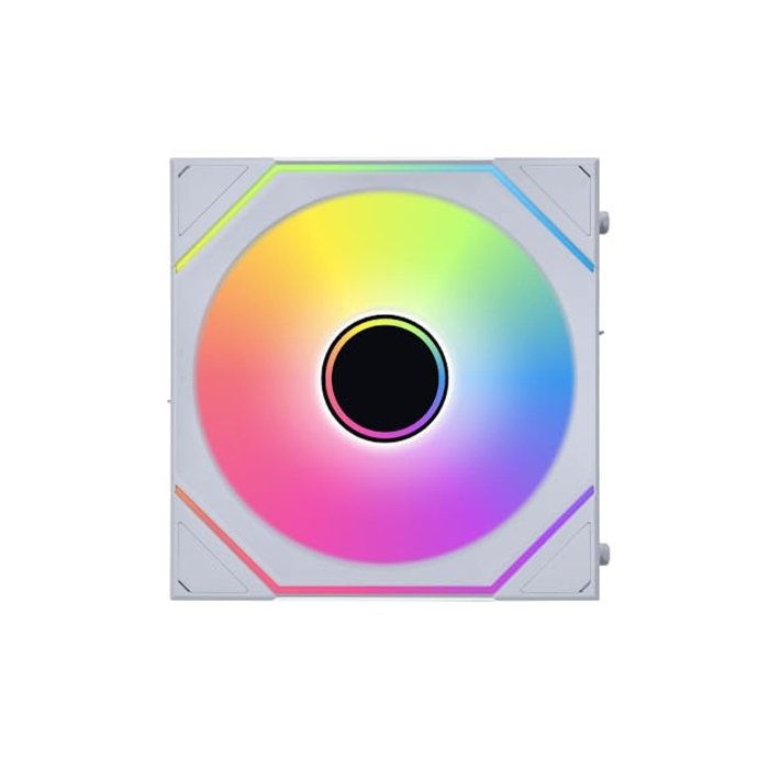 LIAN LI UNI FAN Sl-Infinity Wireless 120 ARGB Case Fans (1 Pack) - White - Image 2