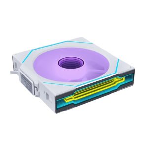 LIAN LI UNI FAN Sl-Infinity Wireless 120 ARGB Case Fans (1 Pack) - White