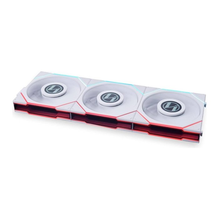 Lian Li Uni Fan Tl LCD 120mm ARGB Case Fan with 1.6" LCD Screen (Pack Of 3) - White - Image 3