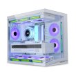 LIAN LI O11 Dynamic Mini V2 ATX Mid Tower Gaming Case (Fans Not Included) - White - Image 9