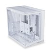 LIAN LI O11 Dynamic Mini V2 ATX Mid Tower Gaming Case (Fans Not Included) - White - Image 5