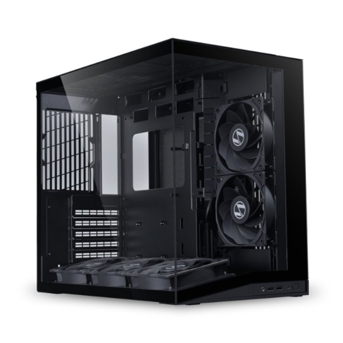 LIAN LI O11 Dynamic Mini V2 ATX Mid Tower Gaming Case (Fans Not Included) - Black - Image 3