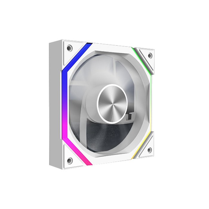 Jungle Leopard Galaxy 120X25mm 5V 3Pin ARGB Case Single Fan - White - Image 3