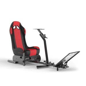 GAMESEAT GY022 Racing Simulator Cockpit Seat – Black/Red