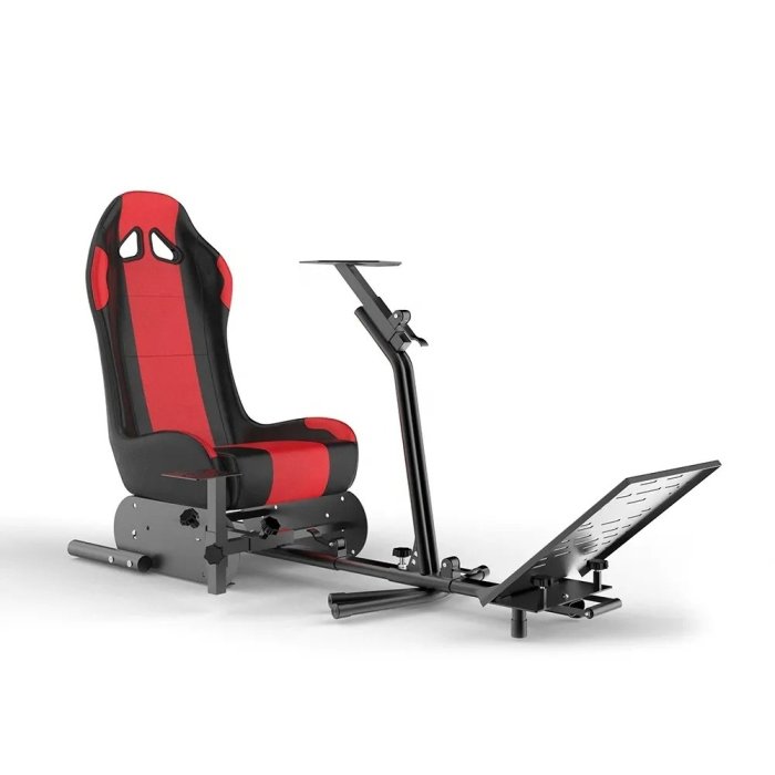 GAMESEAT GY022 Racing Simulator Cockpit Seat – Black/Red