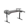 Gamvity Electric Height Adjustable Gaming Desk(1600*800*750) - Black - Image 5