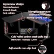 Gamvity Gaming Corner Modern L Shaped Computer Desk (140/130x60x73)cm - Black Tr-l - Image 8