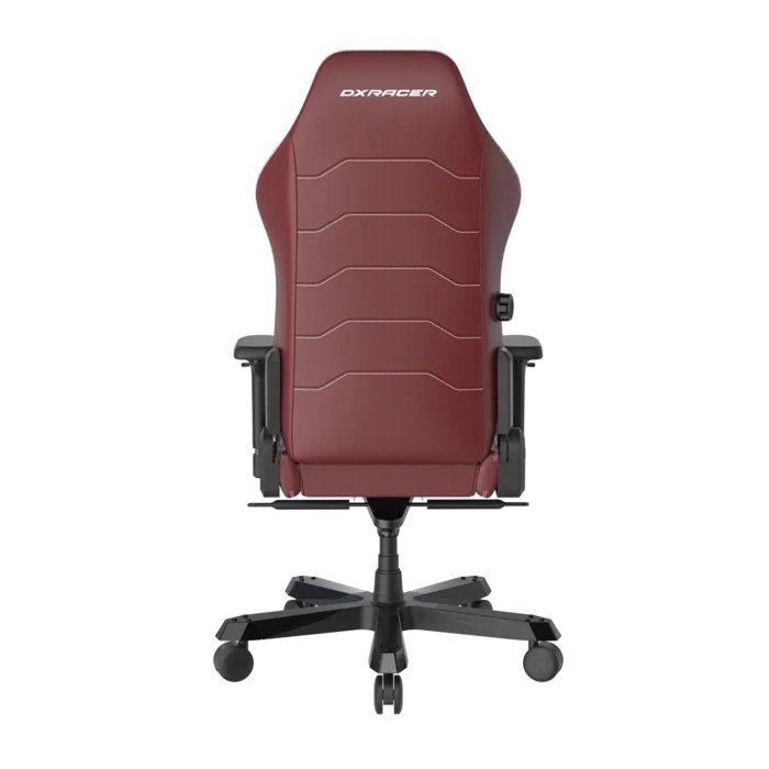 DXRacer Master Series 4D Integrated Lumbar Support Height Adjustable Headrest 4D Armrest Multi-functional Tilt Mechanism - Maroon - Image 2