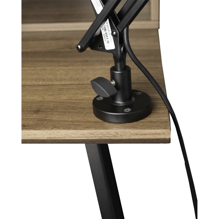 Gator Frameworks Broadcast/Podcast Boom Desk-Mounted Mic Stand (XLR Cable Included) - Black - Image 2